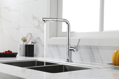 Смеситель для кухни Paulmark NEO Ne214419-CR на мойку хром - фото 3